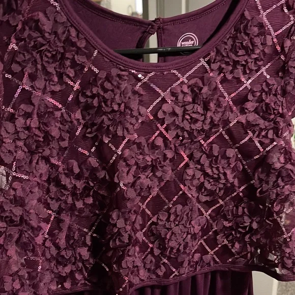 Girls sequenced jumper with tie back - Picture 3 of 3